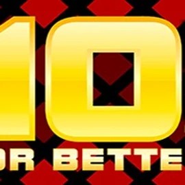 10s or Better online game logo by 1x2gaming on casino-elites.com