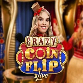 Crazy Coin Flip slot icon by Evolution, available at Elite Casino