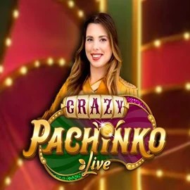 Crazy Pachinko logo by Evolution at Elite Casino
