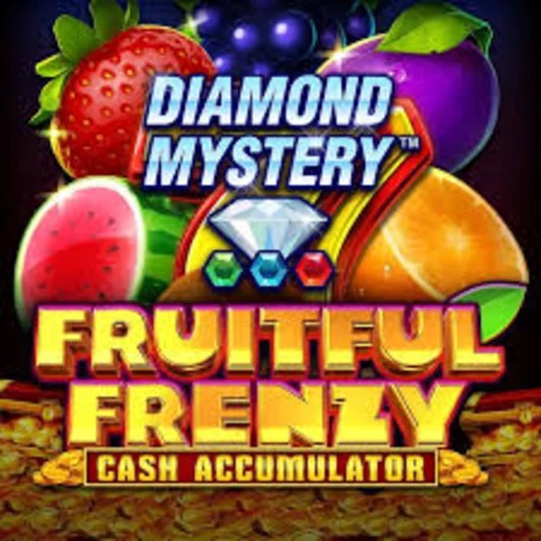 Official Slots logo: Diamond Mystery Fruitful Frenzy Cash Accumulator by Greentube at Elite Casino