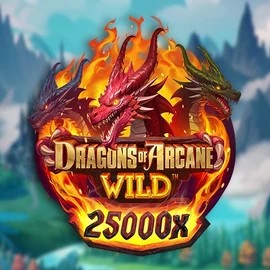 Dragons of Arcane Wild casino game by Foxium – featured logo at Elite Casino