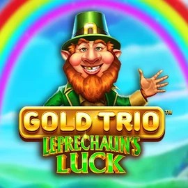 Gold Trio Leprechaun's Luck slot visual from Playtech available on casino-elites.com