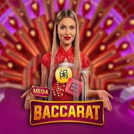 Mega Baccarat logo by Pragmatic Play Elite Casino