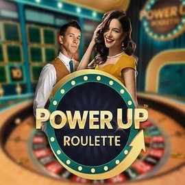 PowerUP Roulette online game logo by Pragmatic Play on casino-elites.com